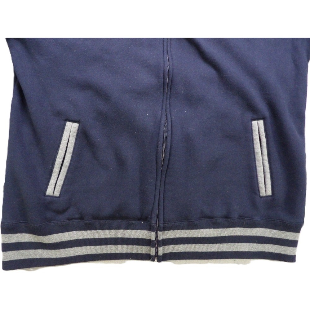 Disney Epcot United Kingdom Mickey Hoodie Jacket Men XL Blue Full Zip Logo Parks - Picture 13 of 16